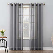 No. 918 Emily Sheer Voile Grommet Window Curtain Panel (Single)