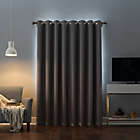 Alternate image 6 for Sun Zero&reg; Oslo Extreme Total Blackout 108-Inch Grommet Curtain Panel in Gray (Single)