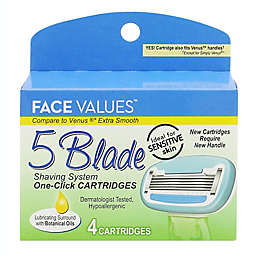 Harmon® Face Values™ 4-Count 5-Blade Disposable Razors for Women