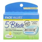 Alternate image 0 for Harmon&reg; Face Values&trade; 4-Count 5-Blade Disposable Razors for Women