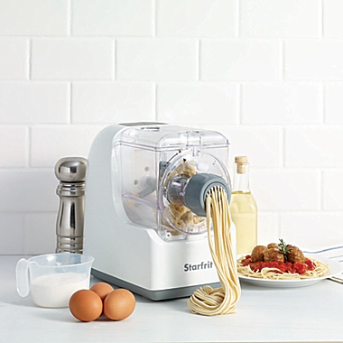 Starfrit Automatic Pasta Machine in White. View a larger version of this product image.