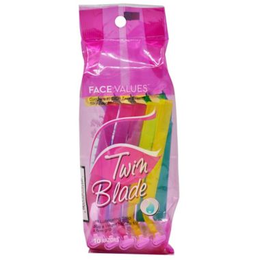 Harmon&reg; Face Values&reg; 10-Count Twin Blade Disposable Shaver for Women. View a larger version of this product image.