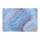 Alternate image 0 for Dainty Home&reg; Marble Cork Metallic Rectangular Placemats in Blue (Set of 2)