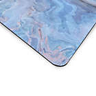 Alternate image 2 for Dainty Home&reg; Marble Cork Metallic Rectangular Placemats in Blue (Set of 2)