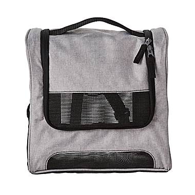 Simply Essential&trade; Hanging Toiletry Bag in Grey. View a larger version of this product image.