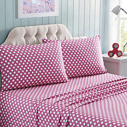 Kute Kids Minnie Polka Dot Standard/Queen Pillowcases in Pink (Set of 2)