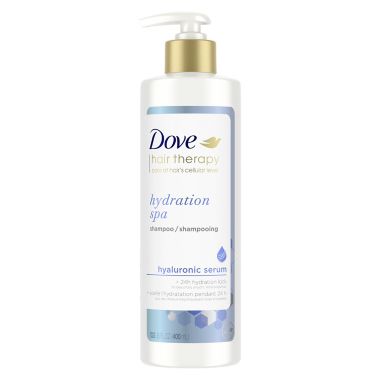 Dove&reg; Hair Therapy 13.5 oz. Spa Hydration Shampoo. View a larger version of this product image.