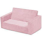 Alternate image 10 for Serta Perfect Sleeper Wide Convertible Sofa to Lounger in Pink