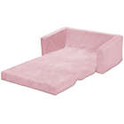 Alternate image 11 for Serta Perfect Sleeper Wide Convertible Sofa to Lounger in Pink
