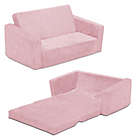 Alternate image 0 for Serta Perfect Sleeper Wide Convertible Sofa to Lounger in Pink