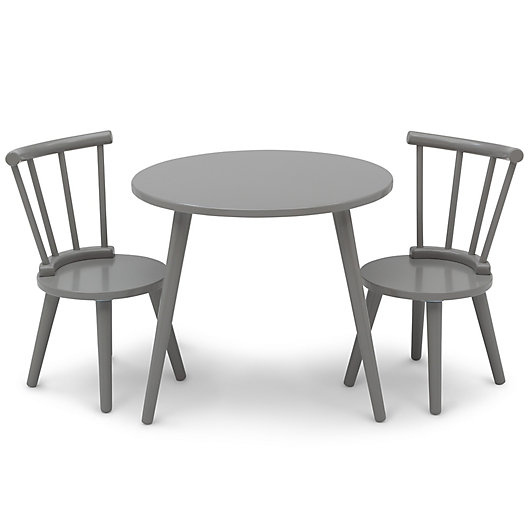 Alternate image 1 for Delta Children Homestead 3-Piece Table and Chair Set