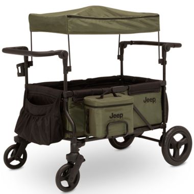 Jeep Wrangler Deluxe Stroller Wagon by Delta Children | Bed Bath & Beyond