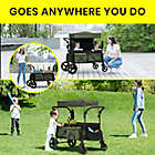 Alternate image 2 for Jeep Wrangler Deluxe Stroller Wagon by Delta Children