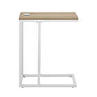 Alternate image 5 for Simply Essential&trade; C-Shape Metal Accent Table in White