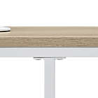 Alternate image 3 for Simply Essential&trade; C-Shape Metal Accent Table in White