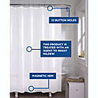 Alternate image 1 for Simply Essential&trade; 70-Inch x 72-Inch Medium Weight PEVA Shower Curtain Liner in White
