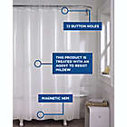 Alternate image 1 for Simply Essential&trade; 70-Inch x 72-Inch Medium Weight PEVA Shower Curtain Liner in Frost