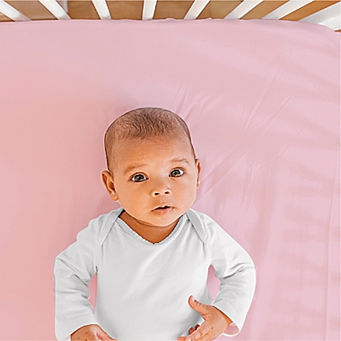 The Peanutshell&trade; 4-Pack Woodland Floral Microfiber Fitted Crib Sheets. View a larger version of this product image.