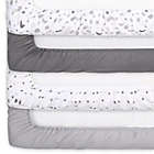 Alternate image 6 for The Peanutshell&trade; 4-Pack Celestial Microfiber Fitted Crib Sheets