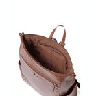 Alternate image 2 for Freshly Picked Minimal Croc Backpack Diaper Bag in Chocolate