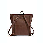 Alternate image 3 for Freshly Picked Minimal Croc Backpack Diaper Bag in Chocolate