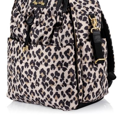 Itzy Ritzy&reg; Dream Puffer Backpack in Leopard. View a larger version of this product image.