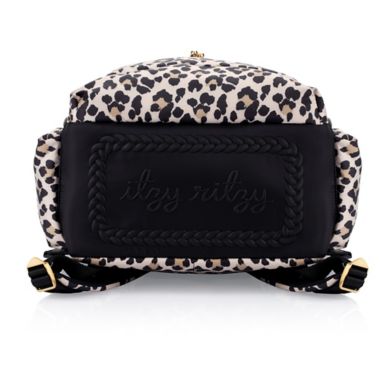 Itzy Ritzy&reg; Dream Puffer Backpack in Leopard. View a larger version of this product image.