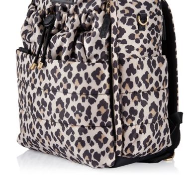 Itzy Ritzy&reg; Dream Puffer Backpack in Leopard. View a larger version of this product image.