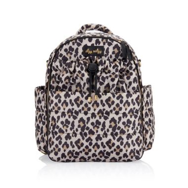 Itzy Ritzy&reg; Dream Puffer Backpack in Leopard. View a larger version of this product image.