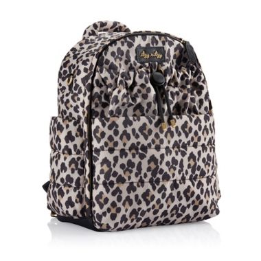 Itzy Ritzy&reg; Dream Puffer Backpack in Leopard. View a larger version of this product image.
