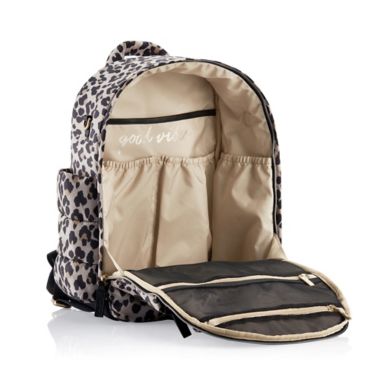 Itzy Ritzy&reg; Dream Puffer Backpack in Leopard. View a larger version of this product image.