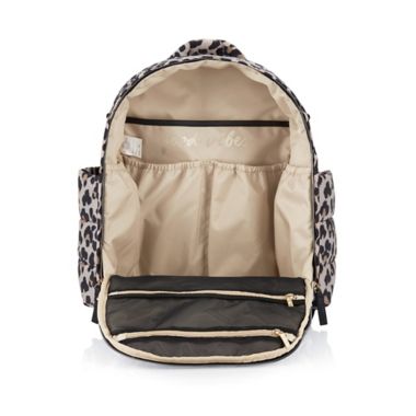 Itzy Ritzy&reg; Dream Puffer Backpack in Leopard. View a larger version of this product image.