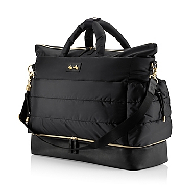 Itzy Ritzy&reg; Dream Weekender&trade; Hospital &amp; Travel Bag in Midnight Black. View a larger version of this product image.