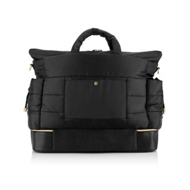 Itzy Ritzy&reg; Dream Weekender&trade; Hospital &amp; Travel Bag in Midnight Black. View a larger version of this product image.