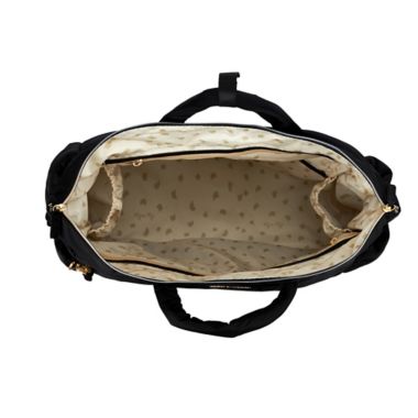 Itzy Ritzy&reg; Dream Weekender&trade; Hospital &amp; Travel Bag in Midnight Black. View a larger version of this product image.