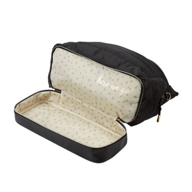 Itzy Ritzy&reg; Dream Weekender&trade; Hospital &amp; Travel Bag in Midnight Black. View a larger version of this product image.