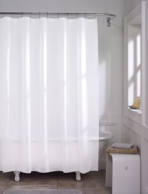 Peva Shower Curtain Liner, How To Weigh A Shower Curtain Down