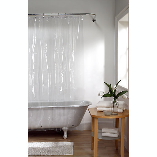 Peva Shower Curtain Liner, How To Weigh A Shower Curtain Down