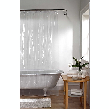 Simply Essential&trade; 70-Inch x 84-Inch Medium Weight Clear PEVA Shower Curtain Liner. View a larger version of this product image.