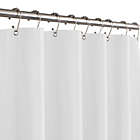 Alternate image 2 for Simply Essential&trade; 70-Inch x 72-Inch Heavyweight PEVA Shower Curtain Liner in White