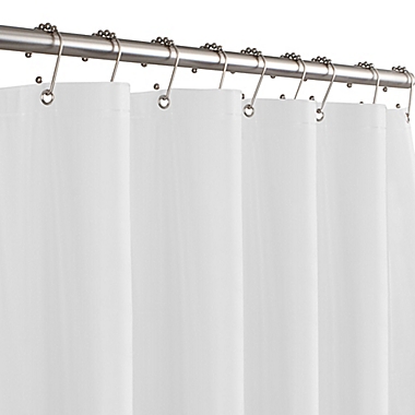 Simply Essential&trade; 70-Inch x 72-Inch Heavyweight PEVA Shower Curtain Liner in White. View a larger version of this product image.