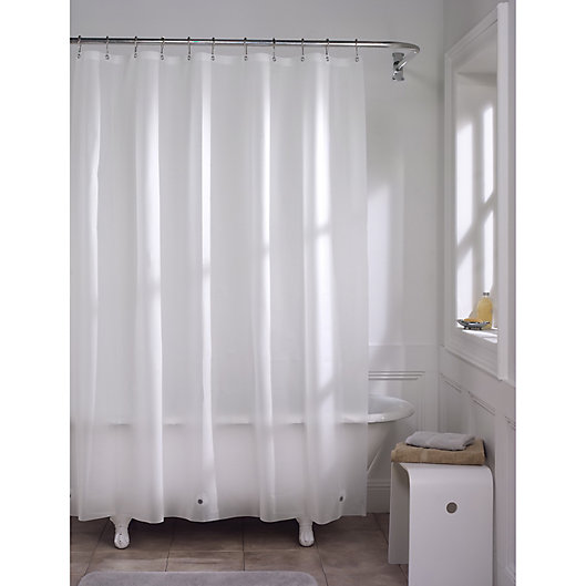 Heavyweight Peva Shower Curtain Liner, Which Side Of A Plastic Shower Curtain Liner Faces Out