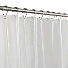 Alternate image 2 for Simply Essential&trade; 70-Inch x 72-Inch Heavyweight PEVA Shower Curtain Liner in Clear