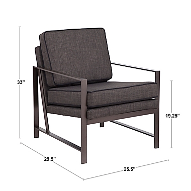 Franklin Arm Chair in Camel. View a larger version of this product image.