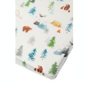 Loulou Lollipop Adventure Begins Muslin Fitted Crib Sheet