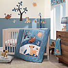Alternate image 3 for Lambs & Ivy&reg; Lion King Adventure Fitted Crib Sheet in Blue/Brown