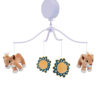 Blue Disney Baby Lion King Adventure Musical Baby Crib Mobile  by  Lambs & Ivy 