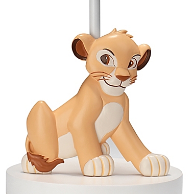 Lambs & Ivy&reg; Lion King Adventure Lamp with CFL Bulb in Blue/Brown. View a larger version of this product image.