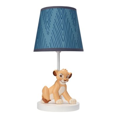 Lambs & Ivy&reg; Lion King Adventure Lamp with CFL Bulb in Blue/Brown