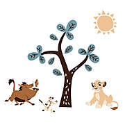 Lambs &amp; Ivy&reg; Lion King Adventure Peel and Stick Wall Decals in Blue/Brown